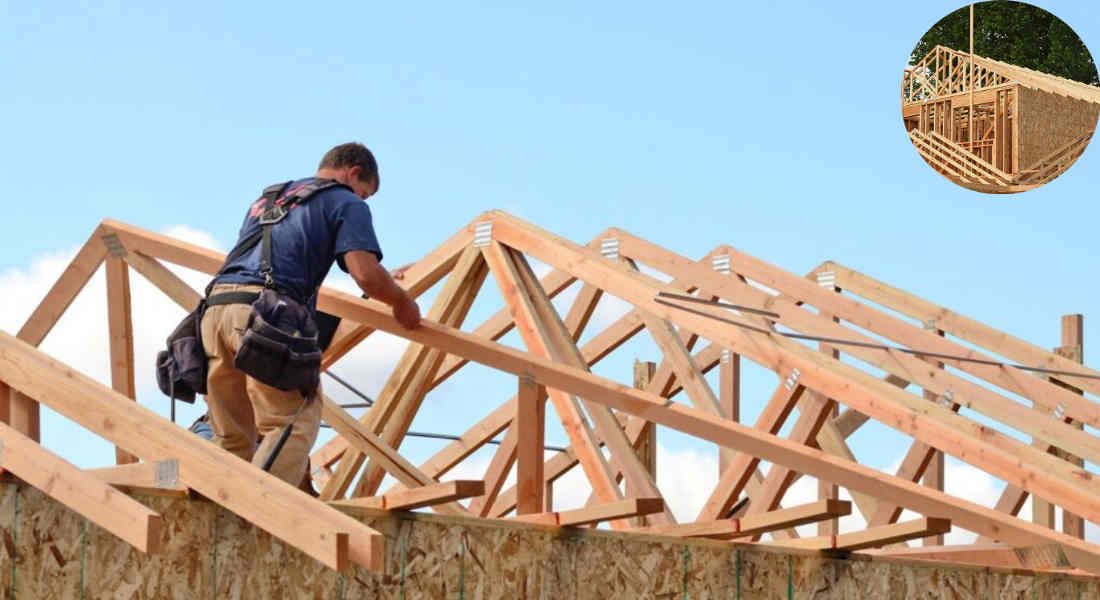 what shape is employed by the truss system in home architecture