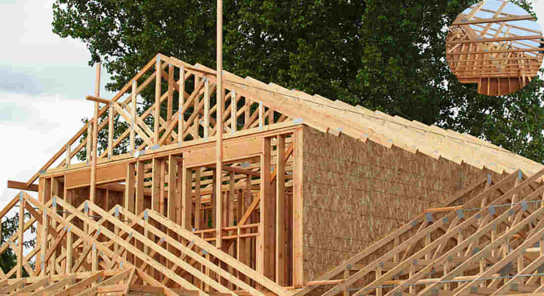what shape is employed by the truss system in home architecture