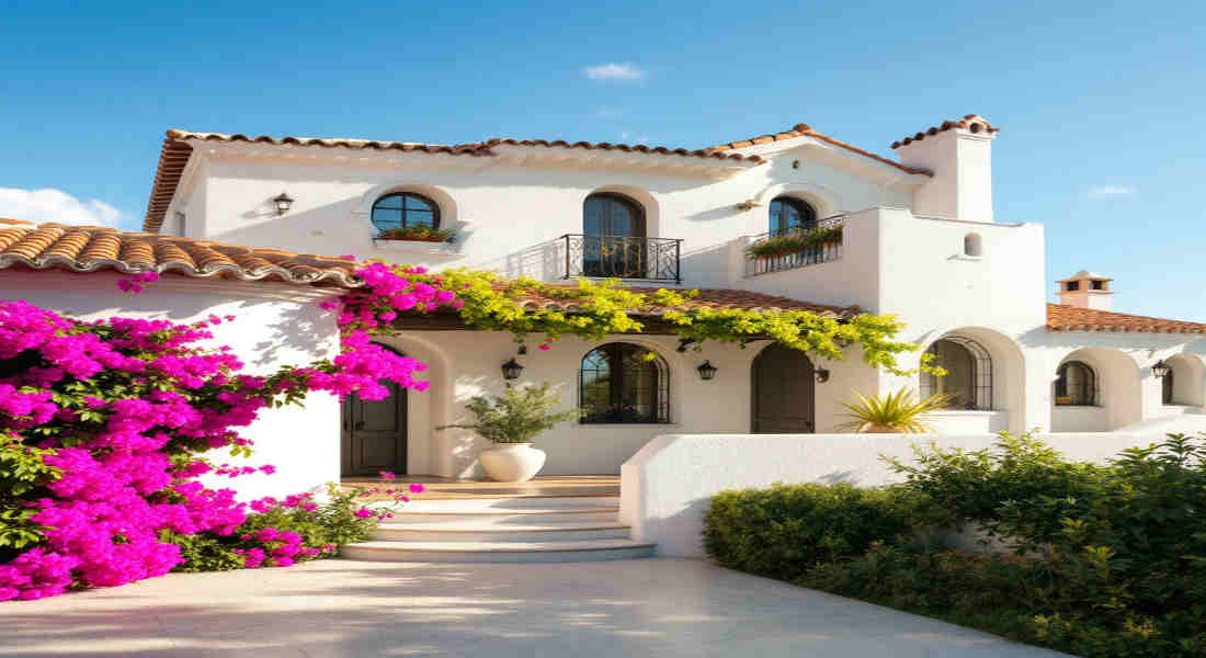 which is a major feature of mediterranean home architecture