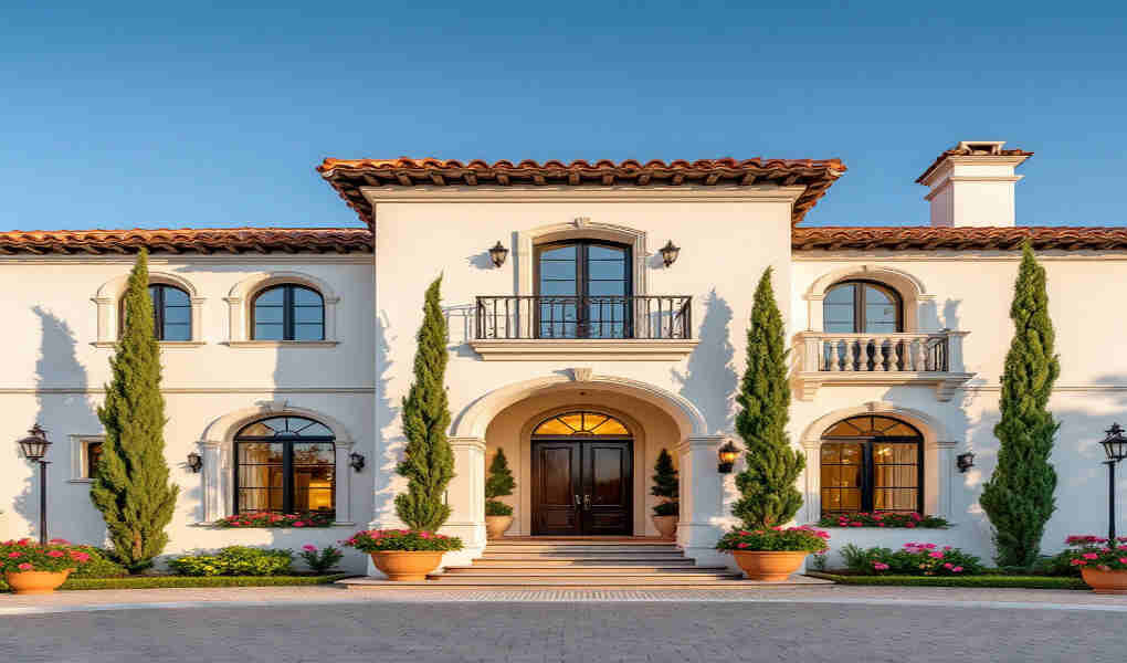 which is a major feature of mediterranean home architecture