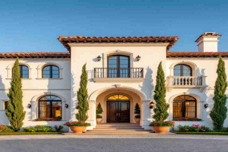 which is a major feature of mediterranean home architecture