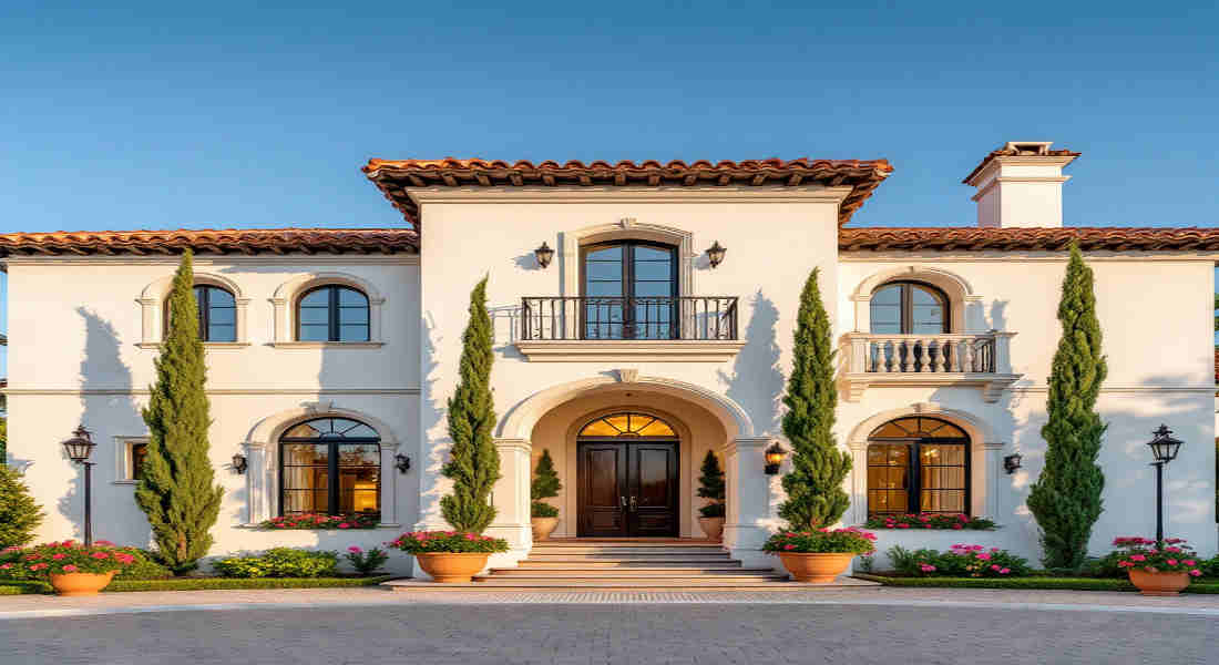 which is a major feature of mediterranean home architecture