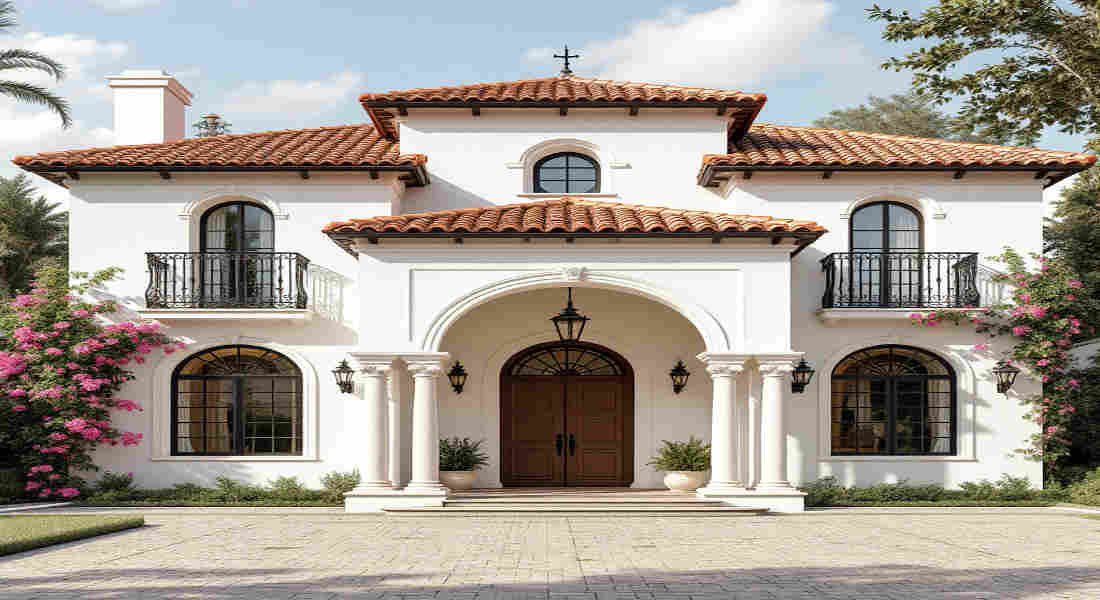 which is a major feature of mediterranean home architecture
