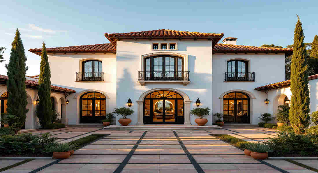 which is a major feature of mediterranean home architecture