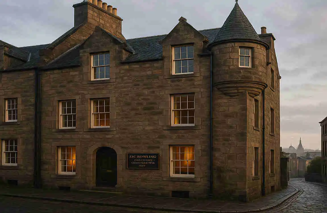 jk rowling edinburgh house