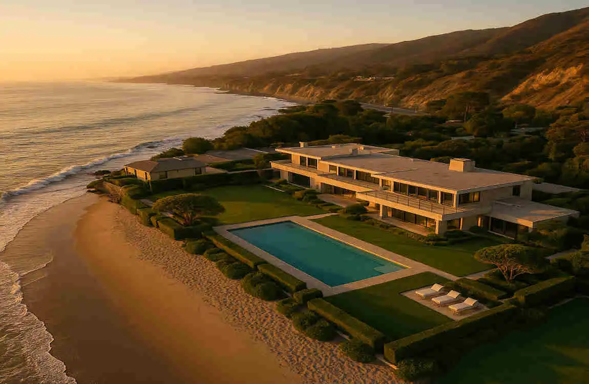 david geffen malibu beach house