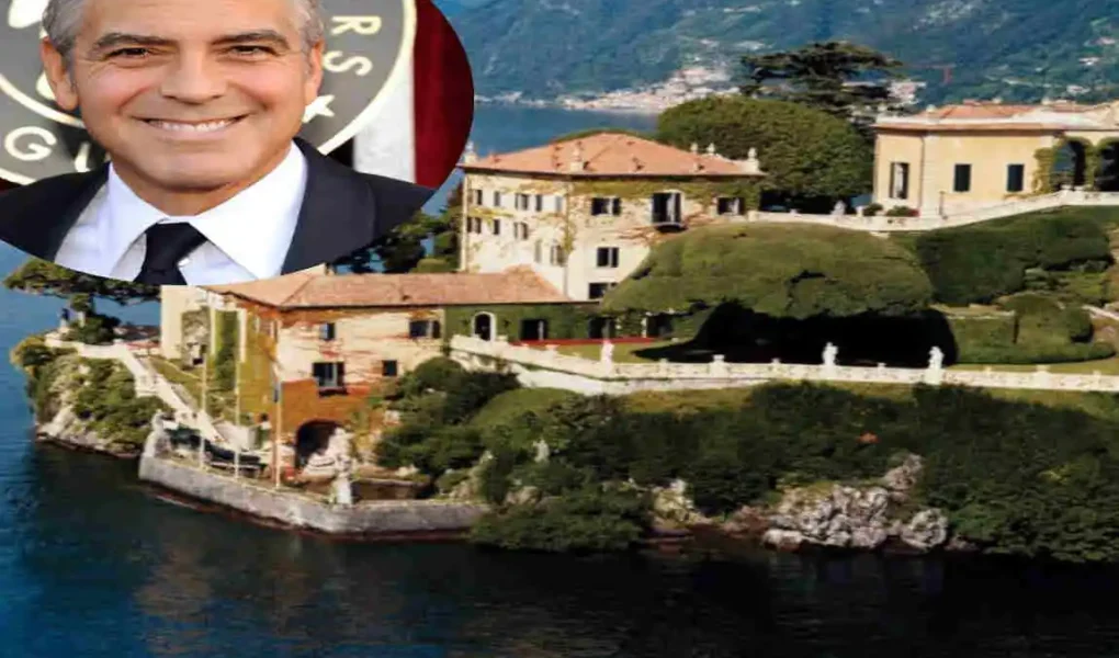 where is george clooney's house in lake como italy