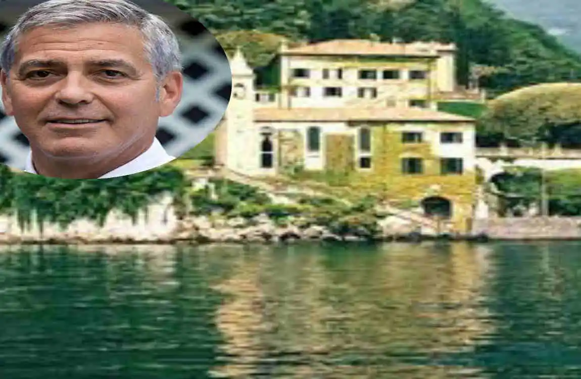 where is george clooney's house in lake como italy