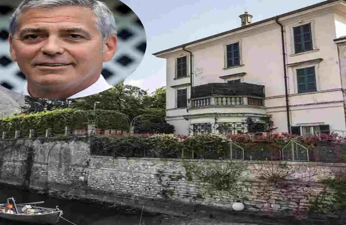 where is george clooney's house in lake como italy