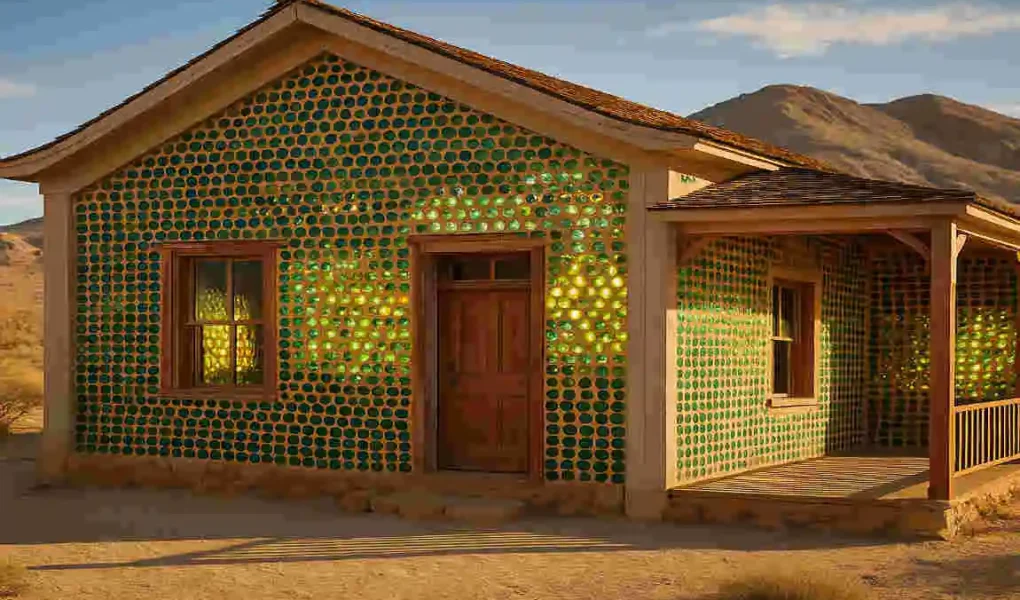 tom kelly bottle house