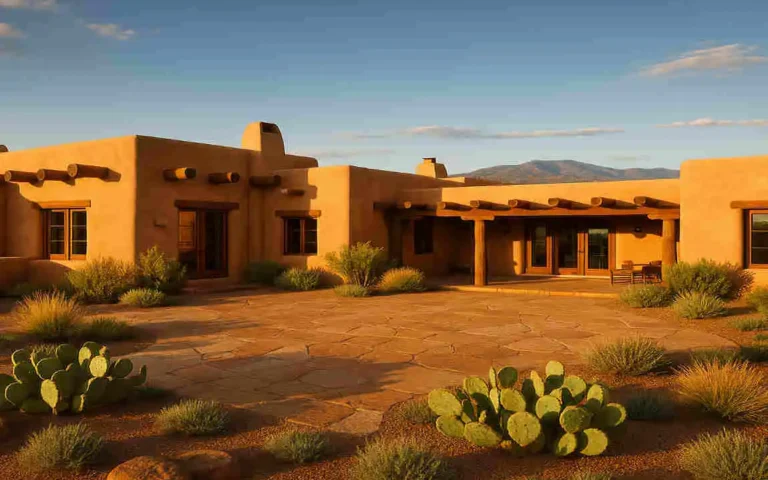 gene hackmans new mexico house