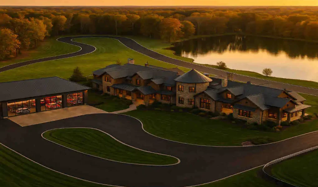 tony stewart house columbus indiana