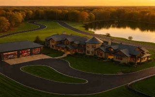 tony stewart house columbus indiana