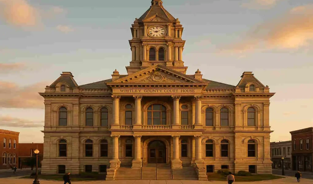 whitley county courthouse columbia city indiana
