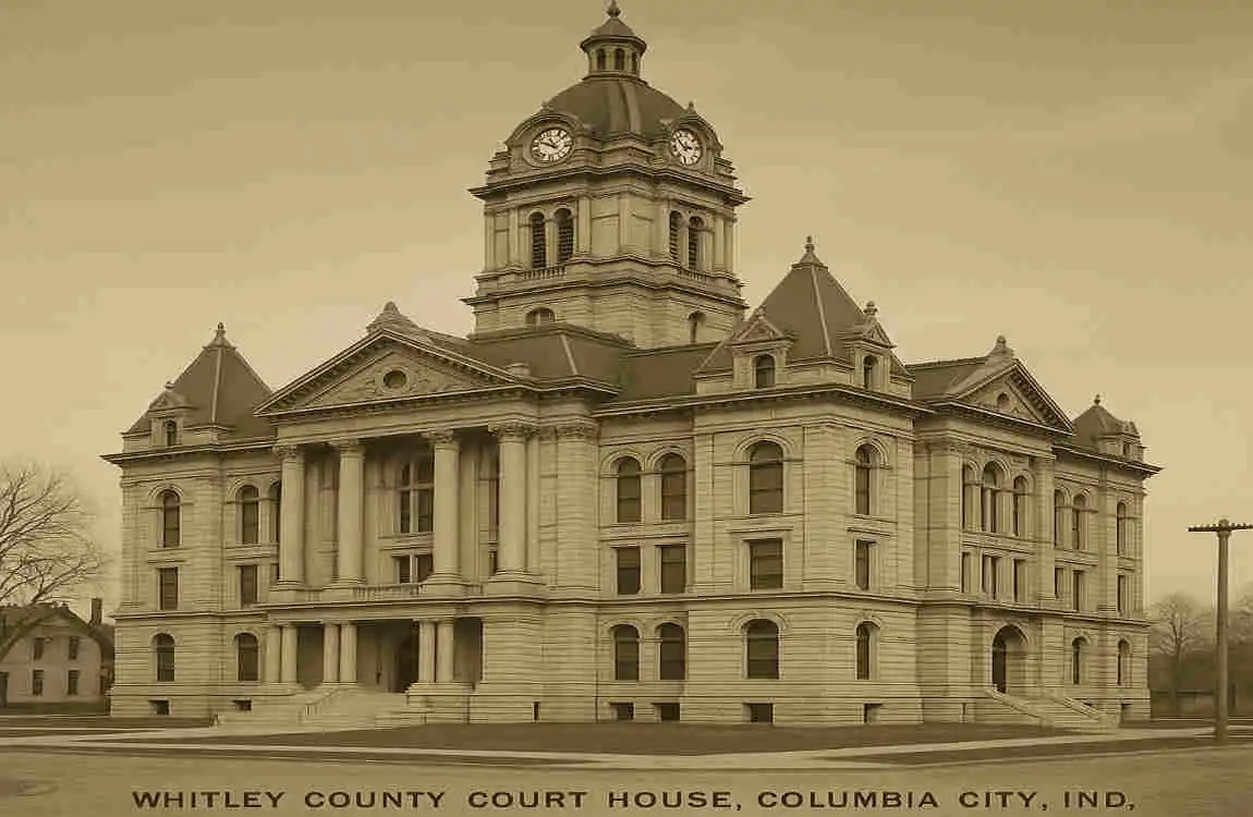 whitley county courthouse columbia city indiana