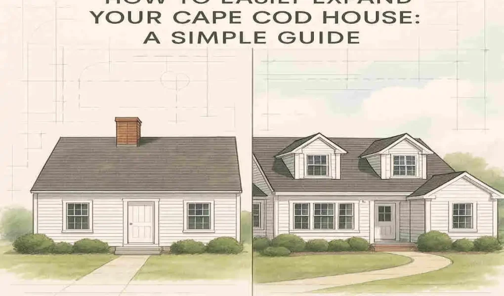 how to expand a cape cod house