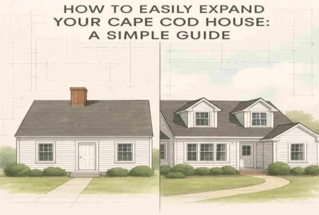 how to expand a cape cod house