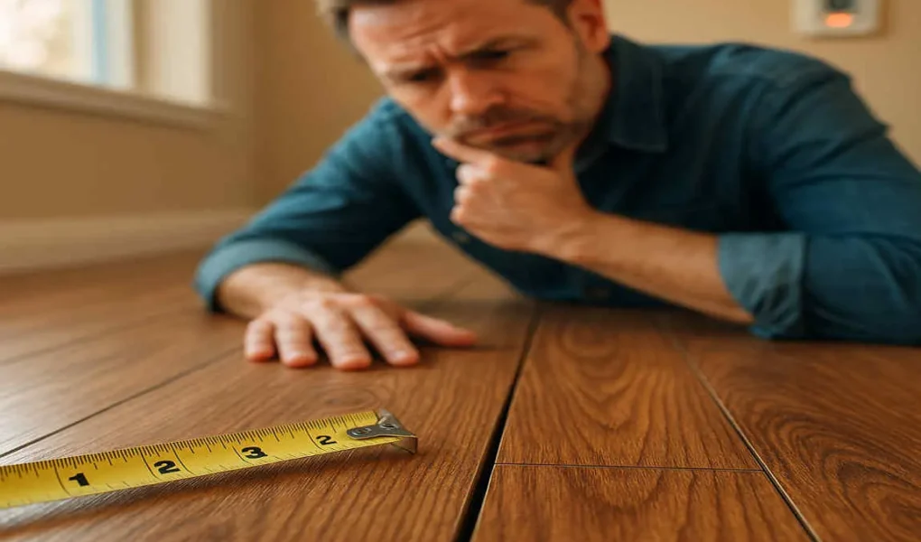 how much does laminate flooring expand