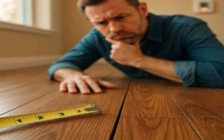 how much does laminate flooring expand