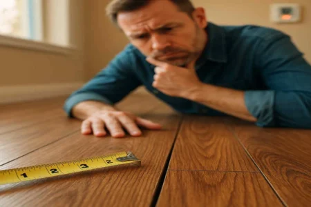 how much does laminate flooring expand