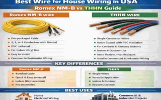 Best Wire for House Wiring in USA
