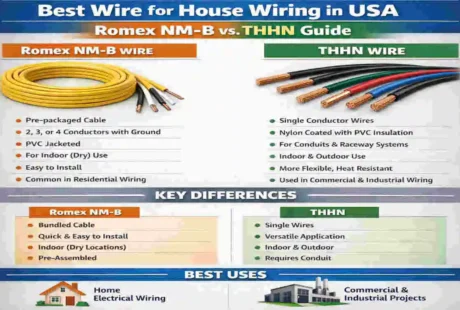 Best Wire for House Wiring in USA