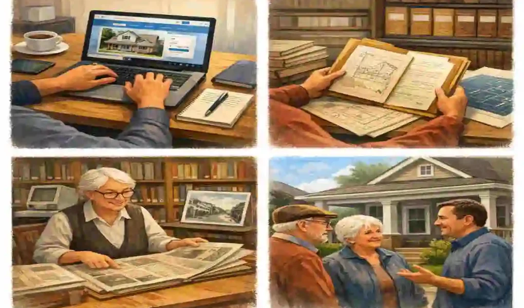 Who Built Your House Online: