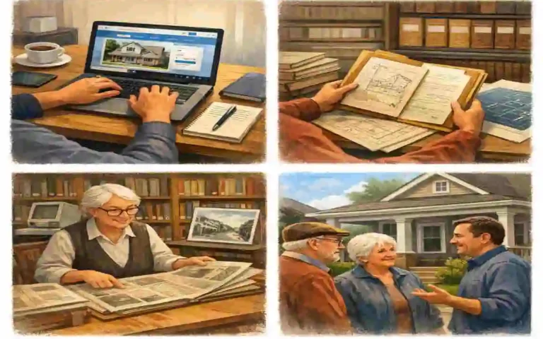 Who Built Your House Online: