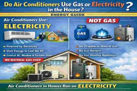 Do Air Conditioners Use Gas or Electricity in the House
