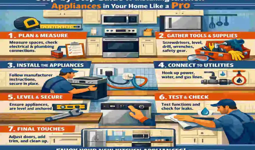 how to Installing Kitchen Appliances