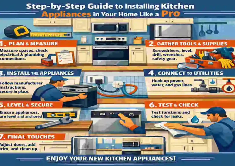 how to Installing Kitchen Appliances