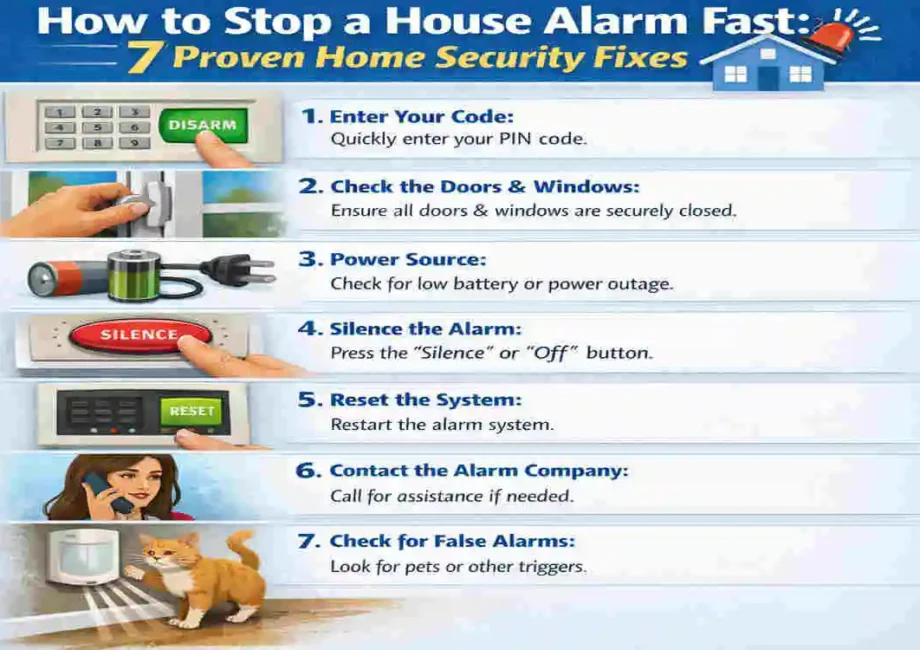 How to Stop a House Alarm