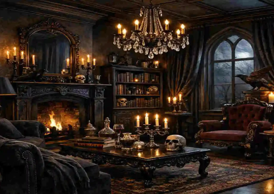 Gothic Living Room Ideas