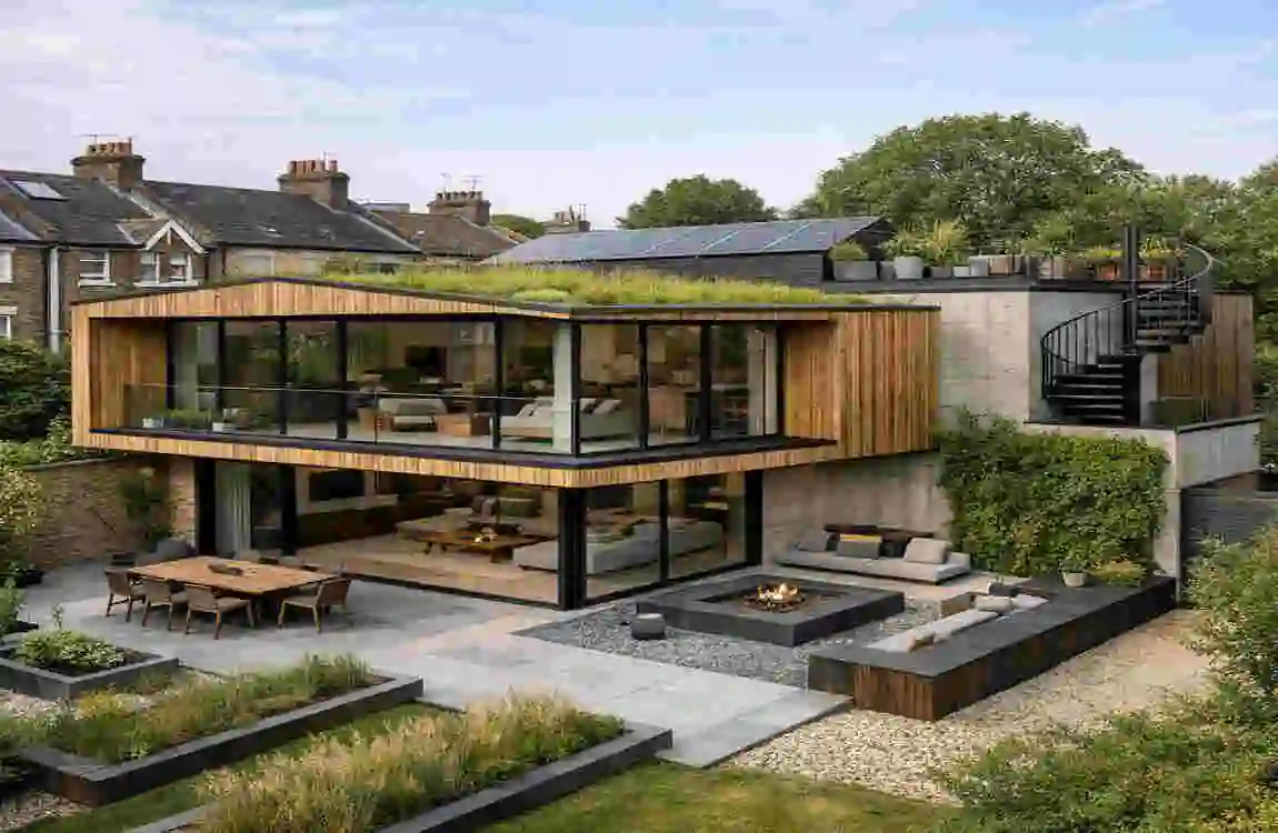 Construction Houses Transforming London