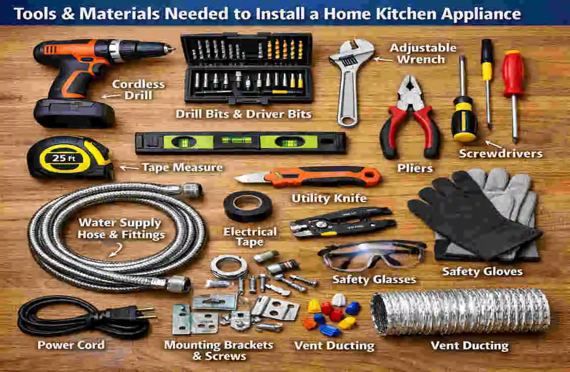 how to Installing Kitchen Appliances 