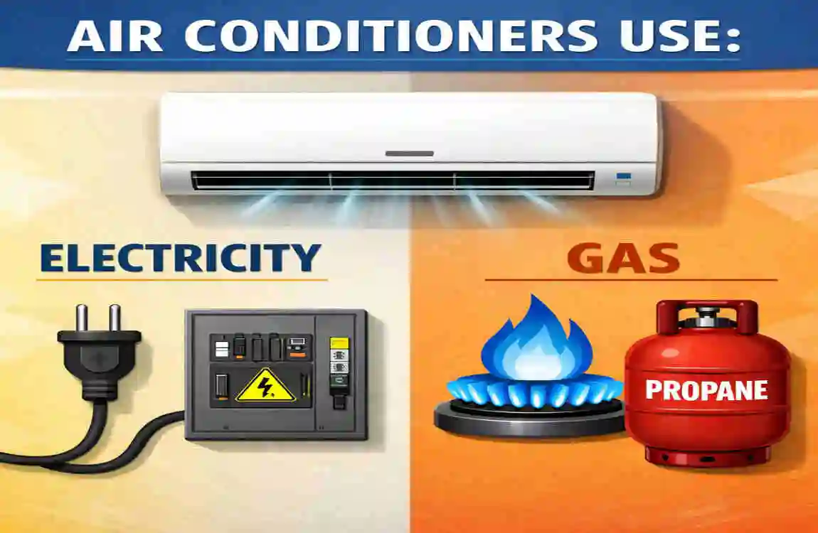 Do Air Conditioners Use Gas or Electricity in the House