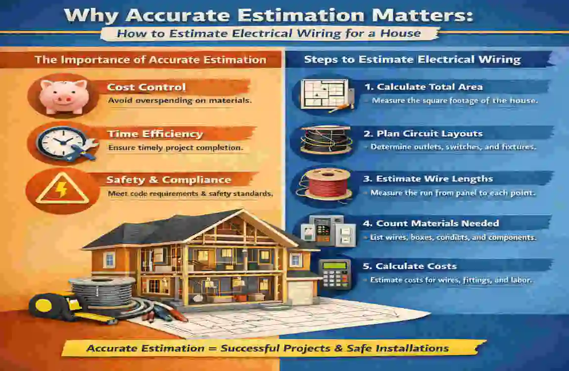 How to Estimate Electrical Wiring for Your Dream House