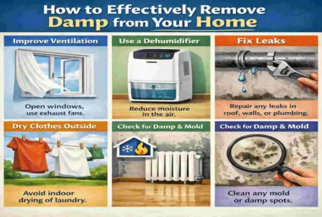 how to get rid of damp in house