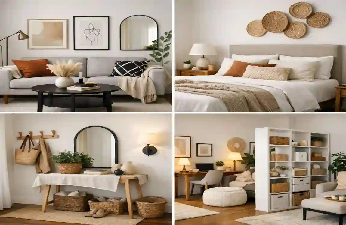 how to decorate a rented house