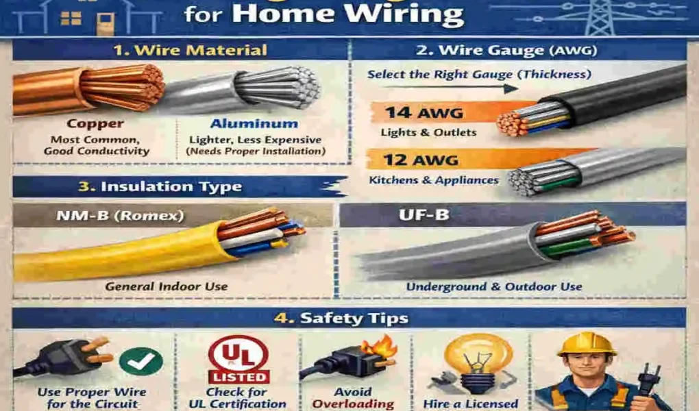 which wire is good for house wiring