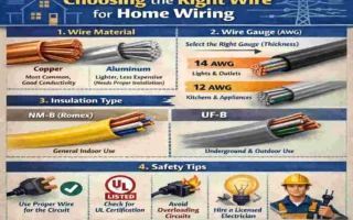 which wire is good for house wiring