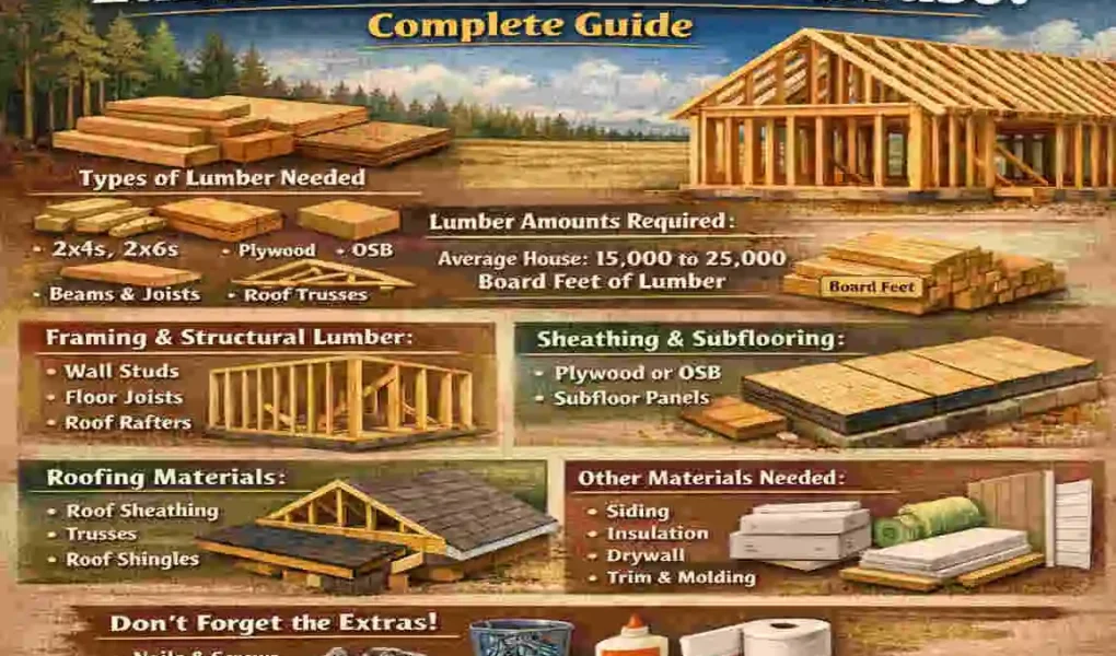 how much lumber is needed to build a househow much lumber is needed to build a house