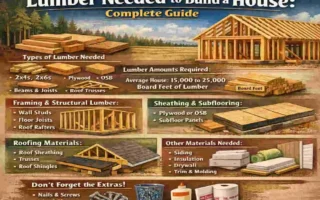 how much lumber is needed to build a househow much lumber is needed to build a house
