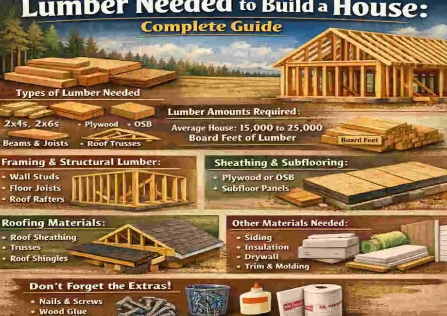 how much lumber is needed to build a househow much lumber is needed to build a house