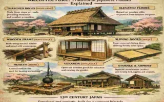 architecture houses in ghost of tsushima