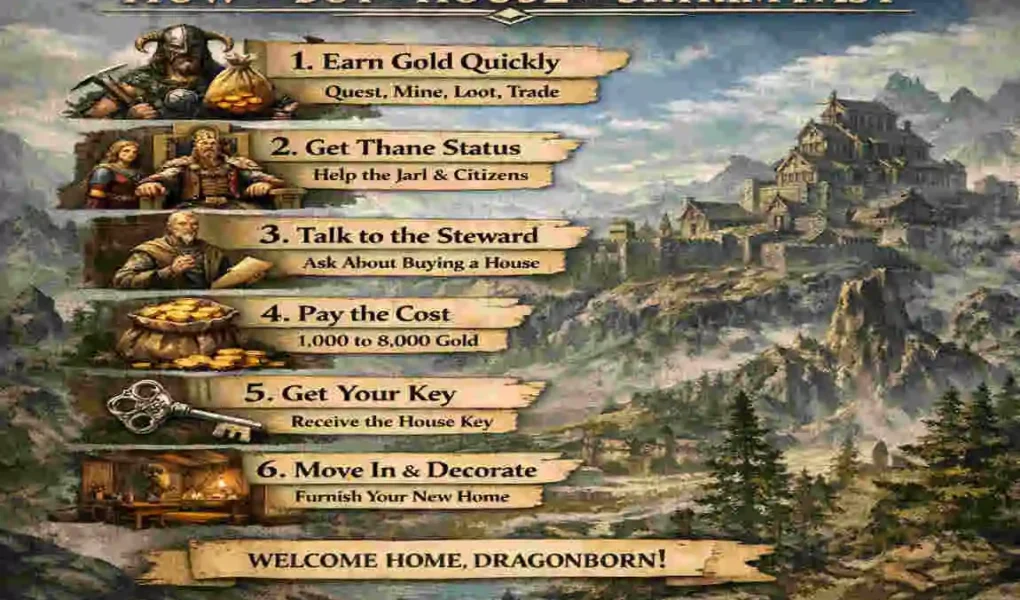 how do i buy a house in skyrim
