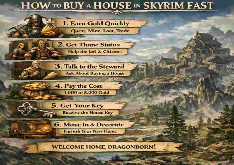 how do i buy a house in skyrim