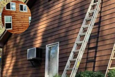How to Stain a House