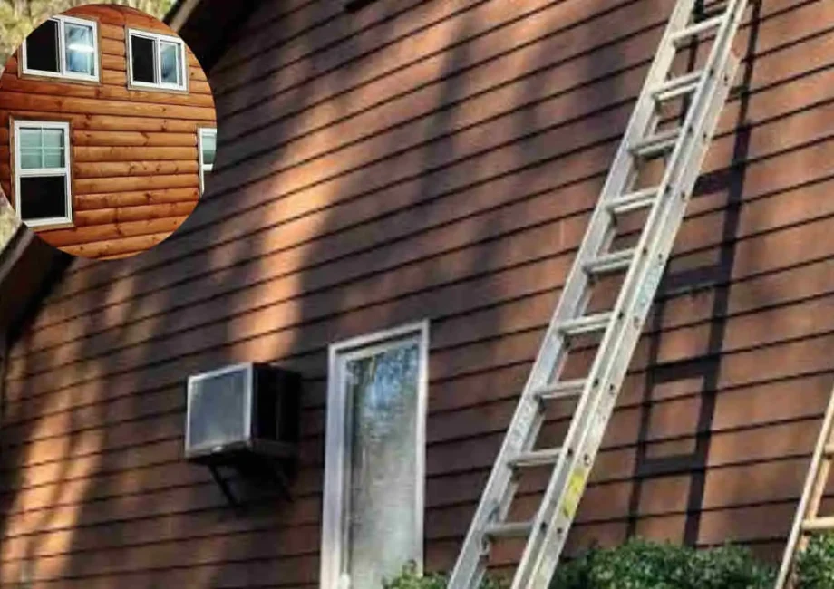 How to Stain a House