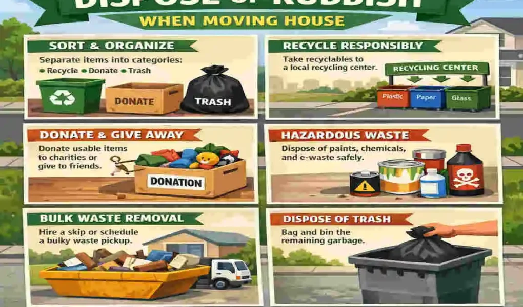 leaving rubbish when moving house